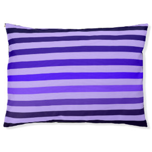 Grape Stripes Pet Bed