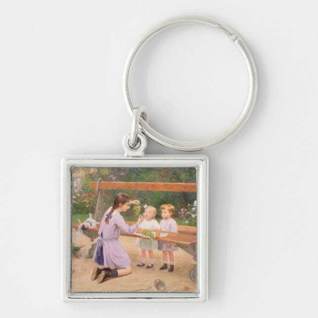 Grape tasting keychain (Front)