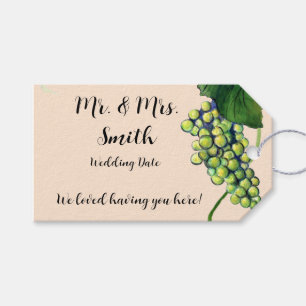 Grape Themed Customizable Gift Tag
