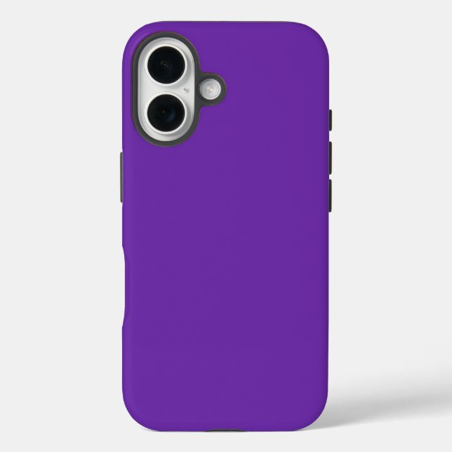 Grape Tough iPhone 16 Case (Back)