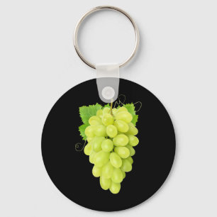 Grape Vegetable Grain Foodie Halloween Costume Far Keychain