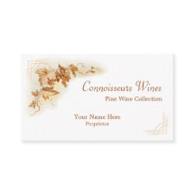 Grape vine business card