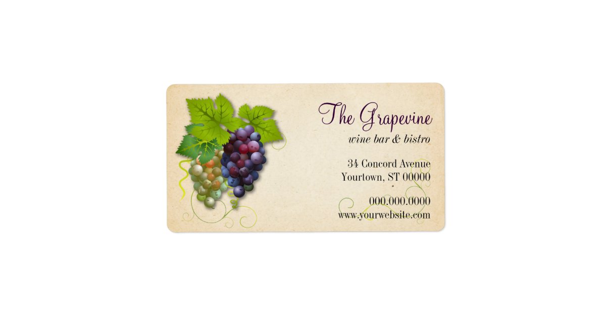 White wine with dog on label