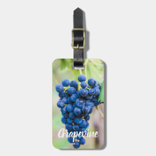 Grape Vine for wine and grapevine winegrower gift Luggage Tag