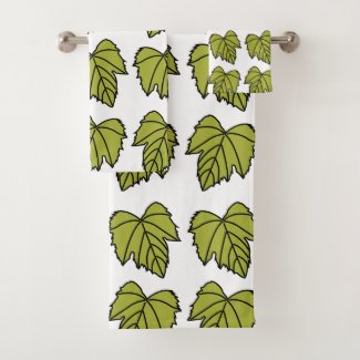 Grape Vine Green Leaves Grape Vine