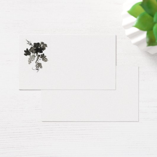 Grape Vine, Sumi-e (Desk)