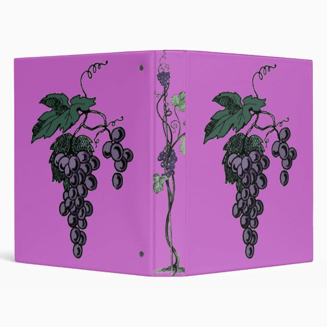 Grape Vines Binder (Background)
