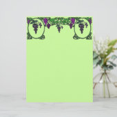Grape Vines Letterhead (Standing Front)