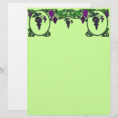 Grape Vines Letterhead (Front/Back)