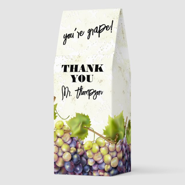 Grape Vineyard Roasted Coffee (Back)