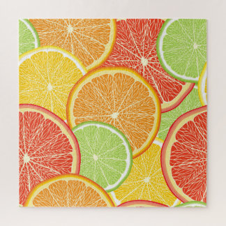 Grapefruit and orange abstract background. jigsaw puzzle