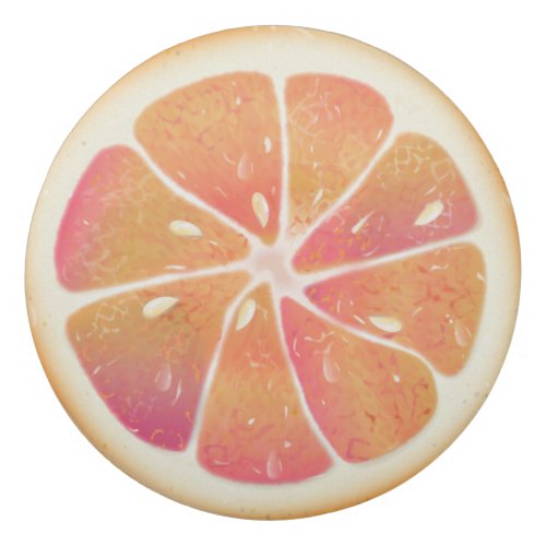 Grapefruit Citrus Slice Eraser