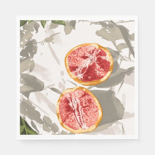 Grapefruit Kinda Zest for Life Napkins