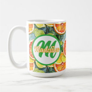 Grapefruit, Lemons, Limes and Oranges Citrus Coffee Mug