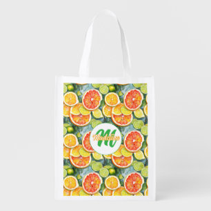 Grapefruit, Lemons, Limes and Oranges Citrus Grocery Bag