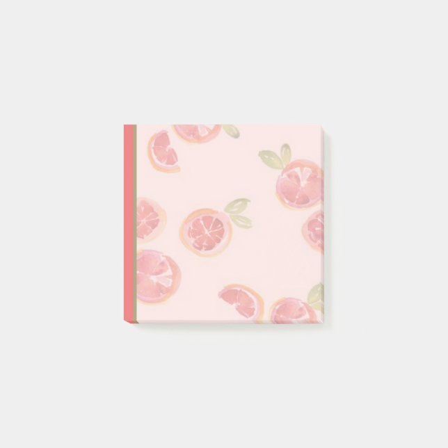 Grapefruit Post-it Notes (Front)