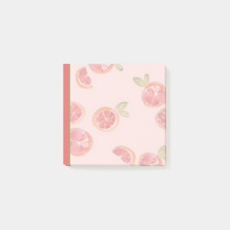 Grapefruit Post-it Notes