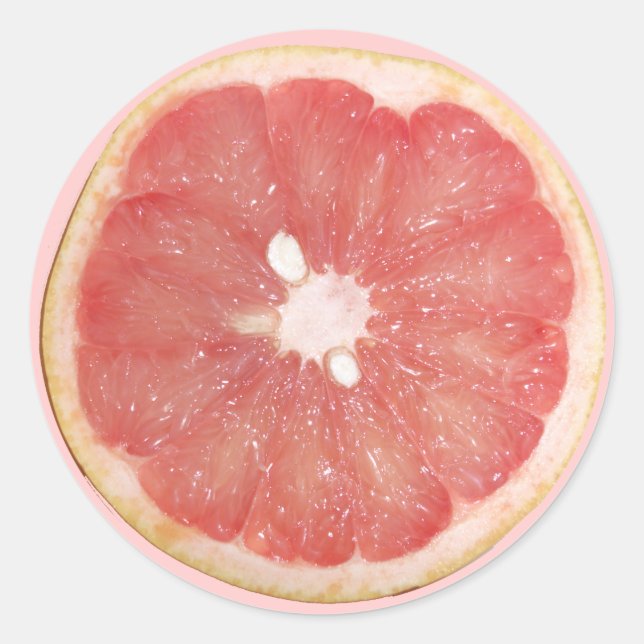 Grapefruit Slice Stickers (Front)