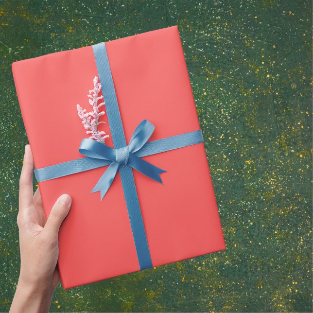 Grapefruit Solid Color Wrapping Paper (Creator Uploaded)