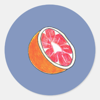 Grapefruit Stickers