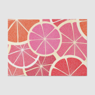 Grapefruit vintage background tissue paper