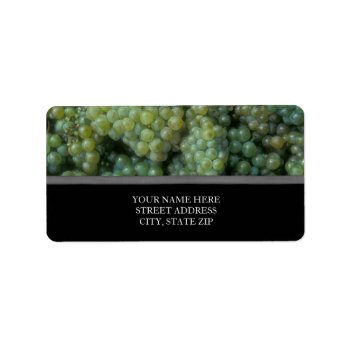 Grapes Address Labels by lifethroughalens at Zazzle