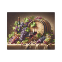 Grapes and Wine Still Life