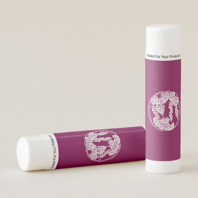 Grapes circle lip balm (Front)