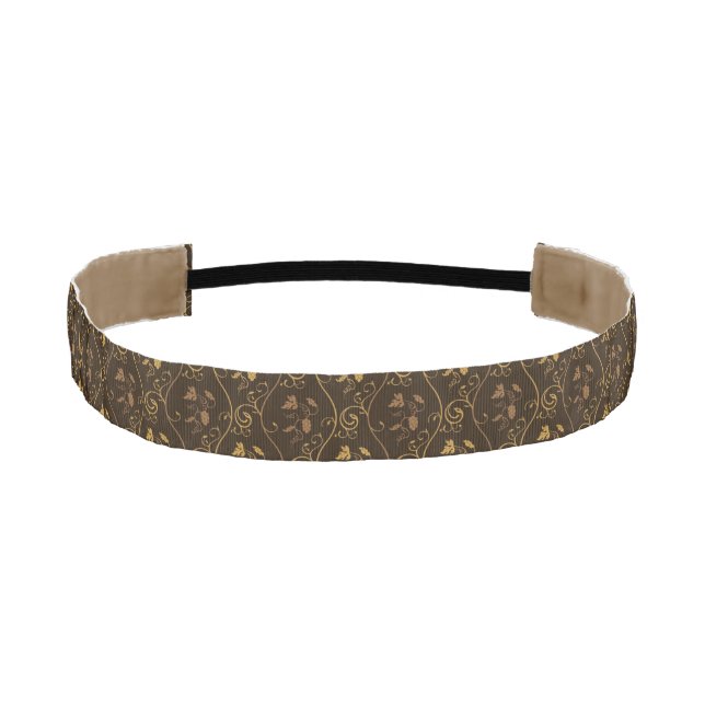 Grapes décor athletic headband (Front)