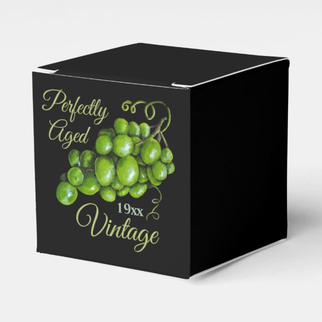 Grapes Favor Box (Front Side)