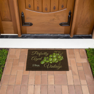 Grapes Fiber Doormat
