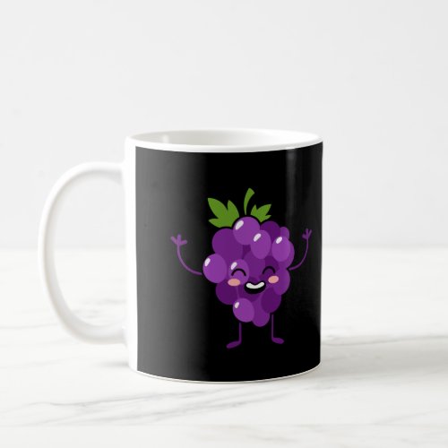 Grapes Fruit Gift Cute Grapes Fruit Themed Outfit  Coffee Mug