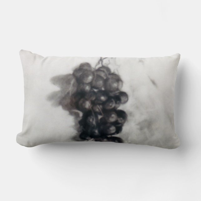 Grapes/Grapes Lumbar Pillow (Front)