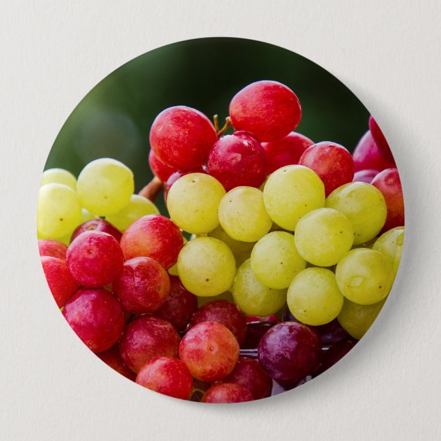 GRAPES HAPPY BUTTON (Front)