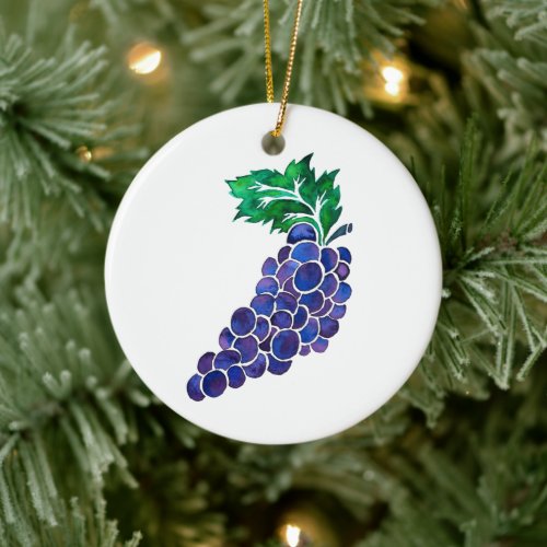 Grapes â Jesse Tree Keepsake Ornament
