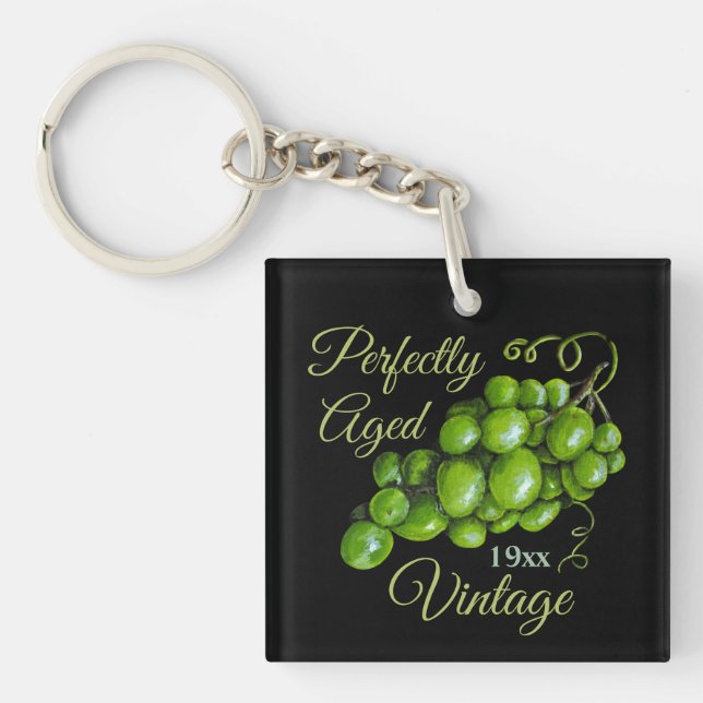 Grapes Keychain (Front)