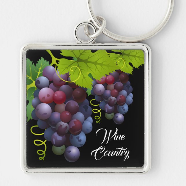 Grapes Keychain (Front)