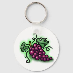 Grapes Keychain