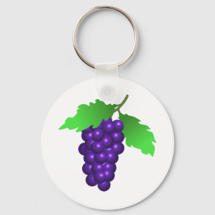 Grapes Keychain