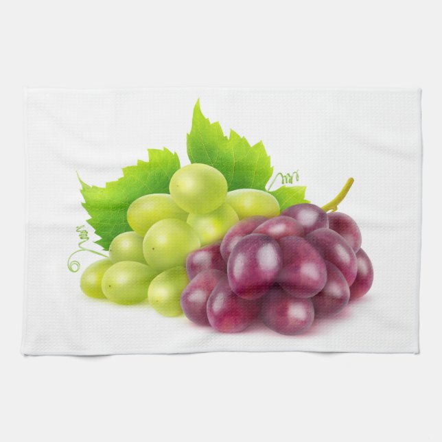 Grapes Kitchen Towel (Horizontal)