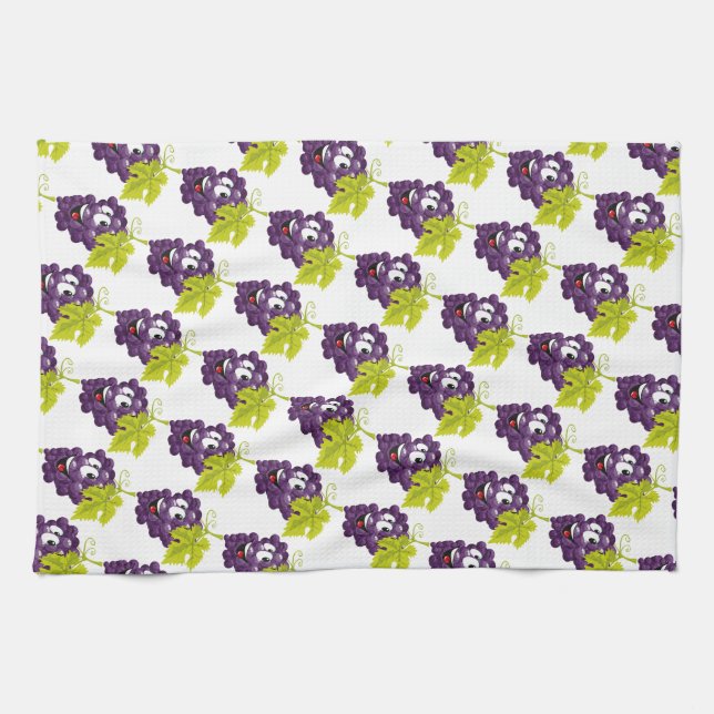 Grapes Kitchen Towel (Horizontal)