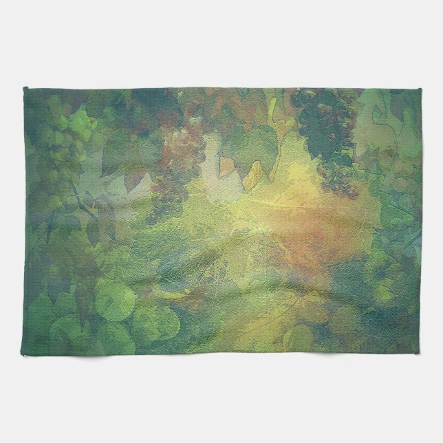 Grapes Kitchen Towel (Horizontal)