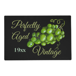 Grapes Laminated Placemat