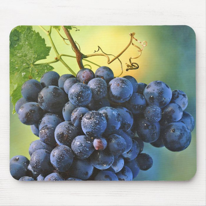 Grapes Mouse Pads