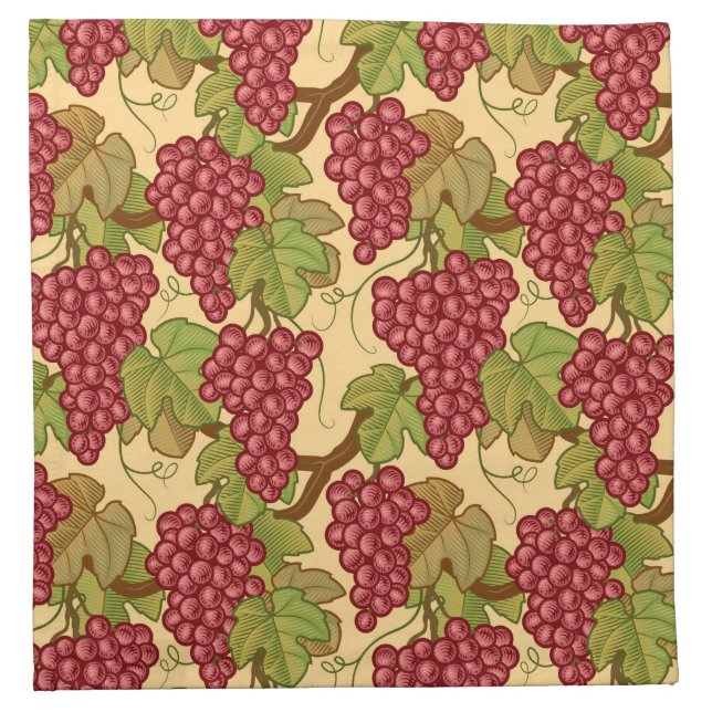 Grapes Napkin (Front)
