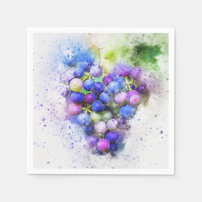 Grapes Napkins (Front)