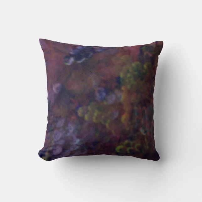Grapes Of Wine Throw Pillow (Front)