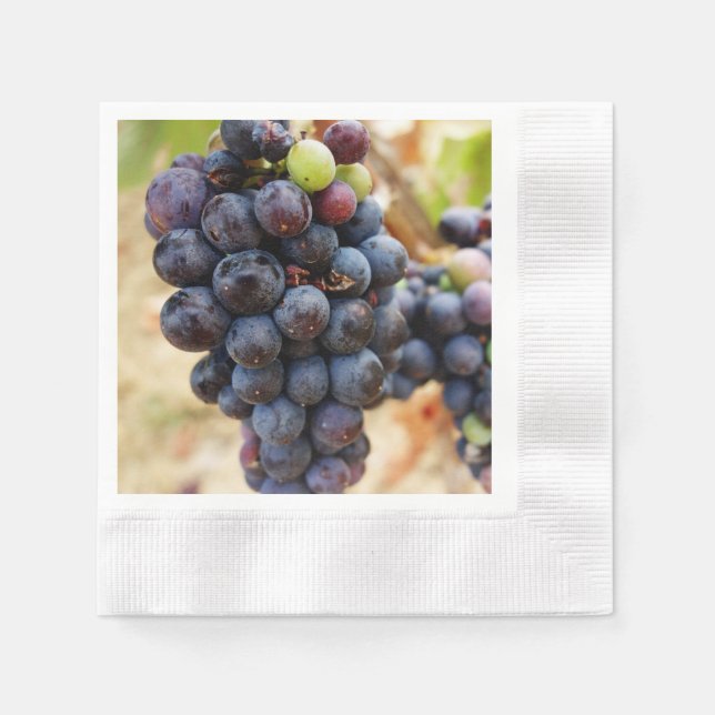 Grapes On A Vine Napkins (Front)