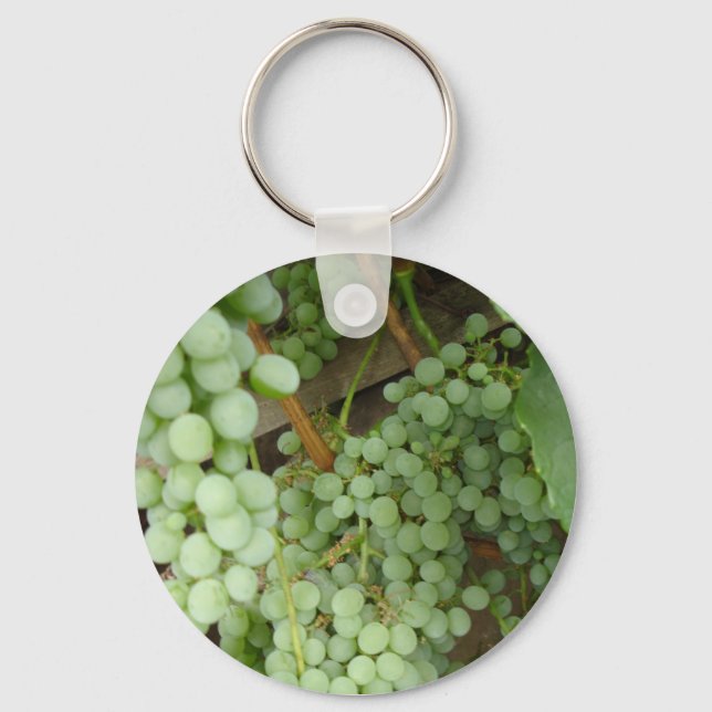 Grapes on the Vine Keychain (Front)