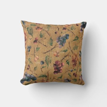 Grapes - Pillow by marainey1 at Zazzle